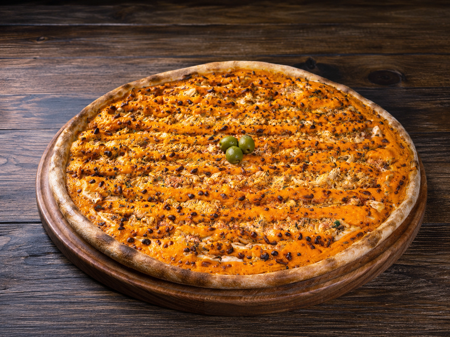 Pizza sabor Frango & Cheddar
